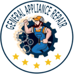 The General Appliance Repair Company Logo. Call us for appliance repair in Calgary.